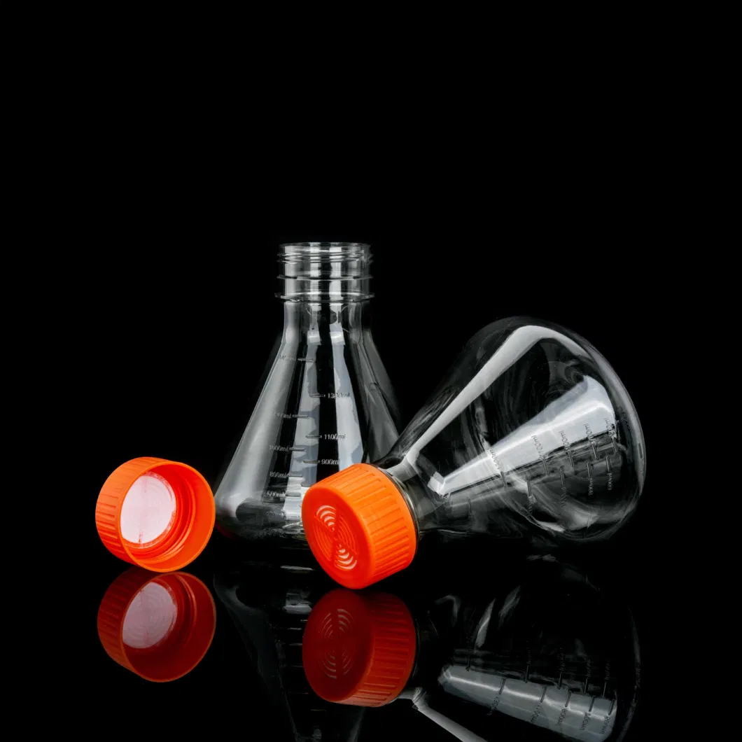 1000ml 2000ml Plastic Conical Flask Triangular Flask Erlenmeyer Flask