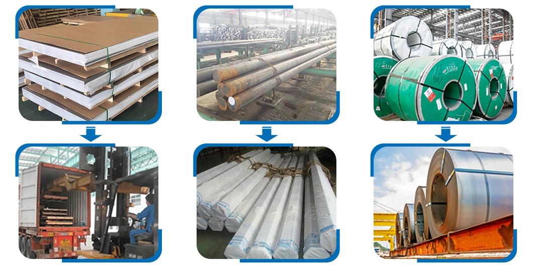 High Pressure Resistant Ss Tubing Grade 201 304 304L 316 316L 310S 309S 430 Welded Seamless Cold Hot Rolled Stainless Steel Pipe Tube for Pipeline Transport