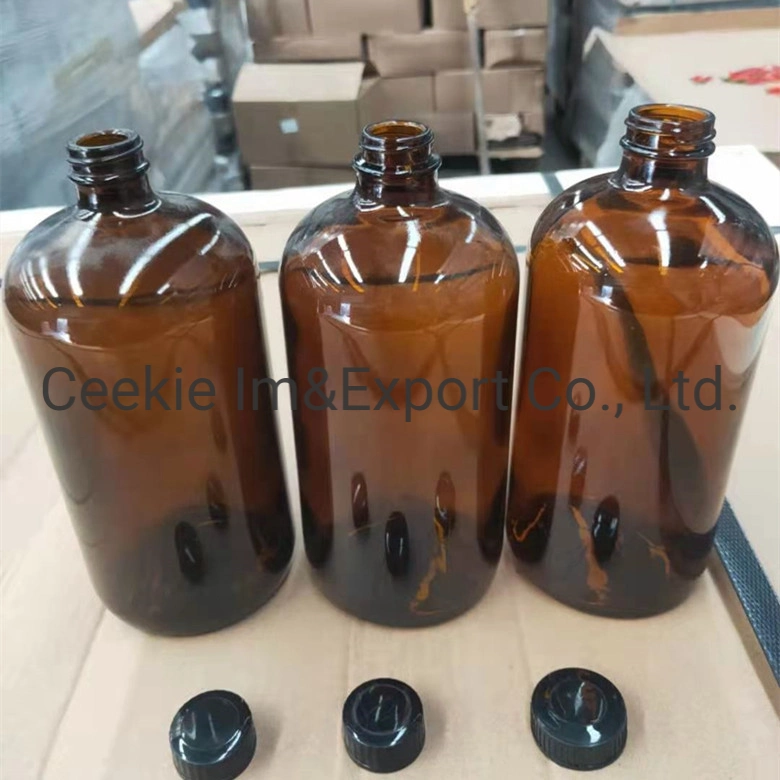 China Wholesale 250ml 500ml 1000ml Amber Boston Glass Bottle Brown Pesticide Medicine Chemical Reagent Glass Bottle