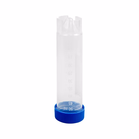 Lab Consumables 50ml Centrifugal Tubes Clear White Graduation Conical Bottom Self Standing Bulk Pack Falcon Tubes Centrifuge Tube