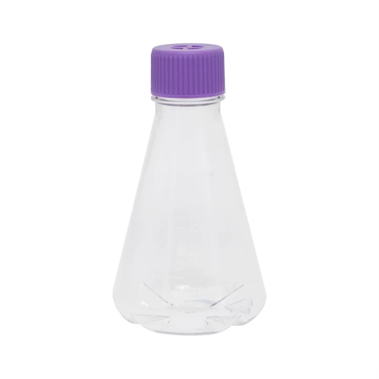 Use of Conical Flask in Laboratory Graduated Erlenmeyer Flask 125 Ml High Quality Plant Tissue Culture Flask Erlenmeyer