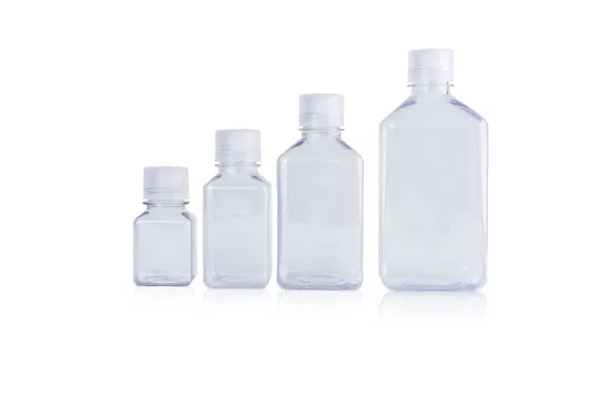 Cell Culture Square Square Media Bottle Serum Bottle Transparent Plastic 1000ml Migration Cell Culture Assay