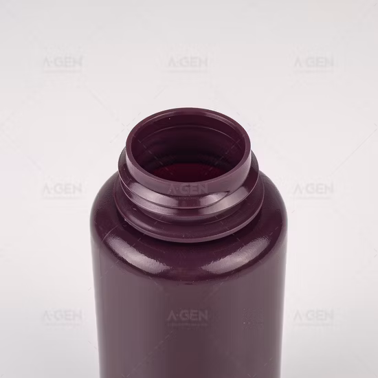 30ml Lab Medicine Empty Clear Plastic Liquid Container Wide Mouth Reagent Bottle B