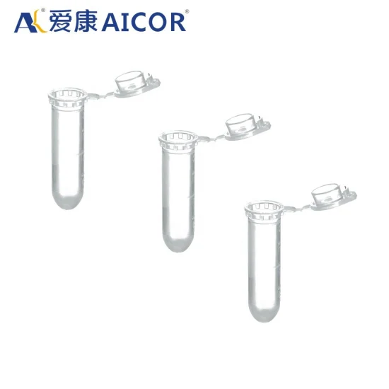 Aicor Medical Plastic PP Material Laboratory Use Graduated 1.5ml Centrifuge Tube with Lid