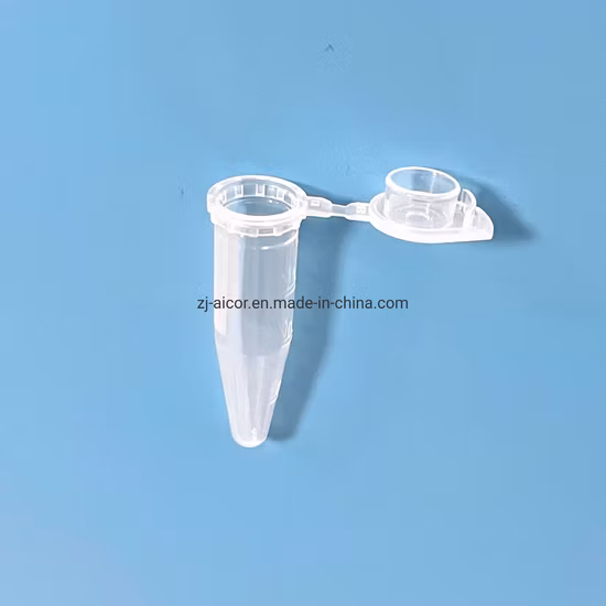 Aicor Medical Plastic PP Material Laboratory Use Graduated 1.5ml Centrifuge Tube with Lid