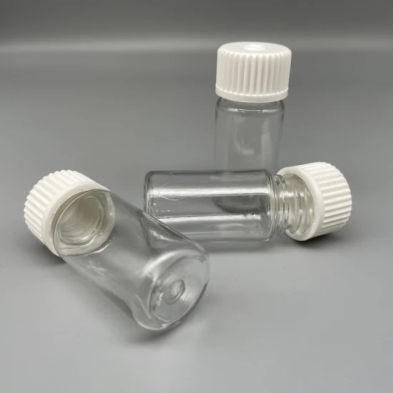 Pet Square Transparent Lab Serum Bottle Media Medium Bottle Reagent Bottle