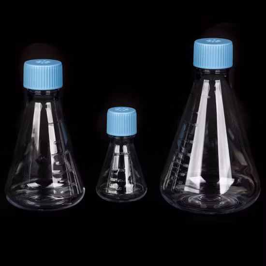 Plastic Laboratory Bottle Erlenmeyer Flask 250ml From China Manufacturer
